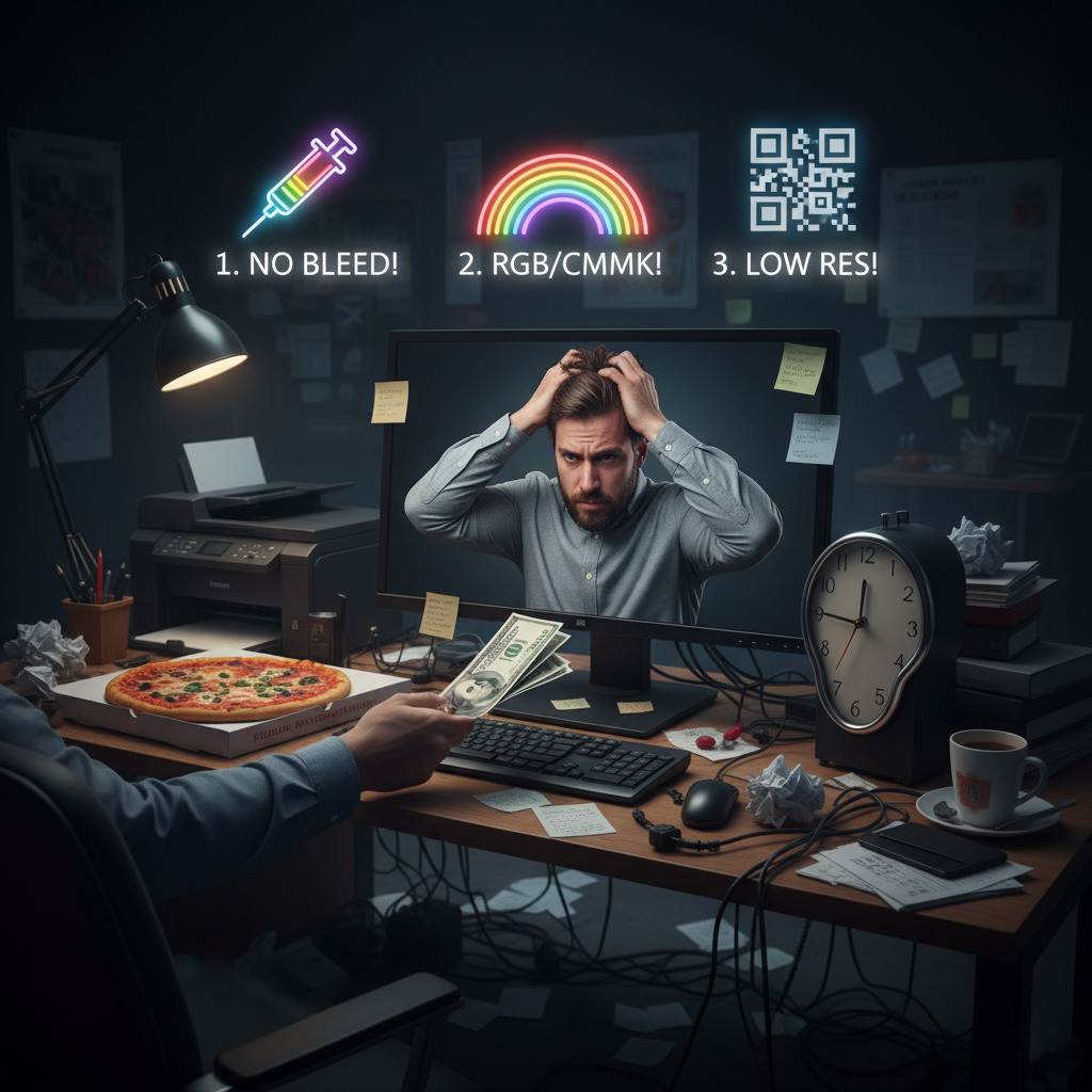 Hogyan NE küldjünk nyomdába fájlt?