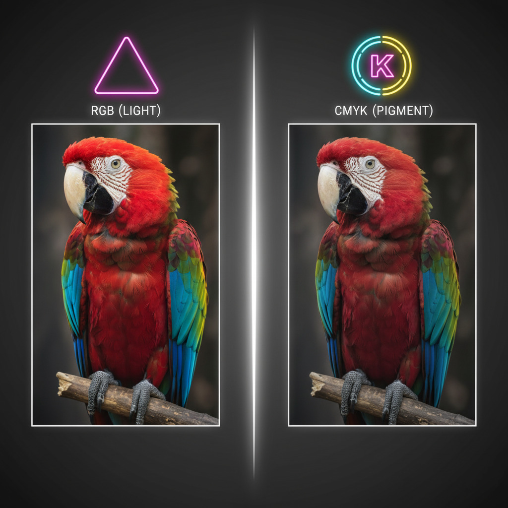 CMYK vs. RGB
